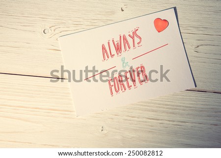 always and forever against love letter
