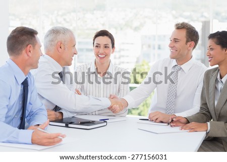 Business team having a meeting in the office