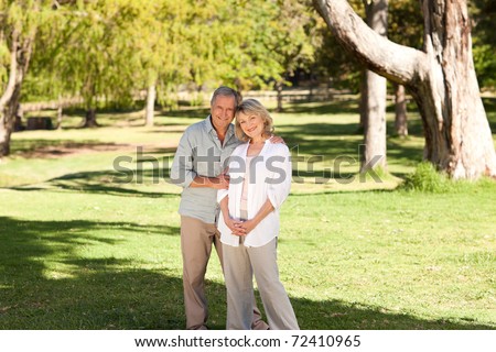 Lovers in the park