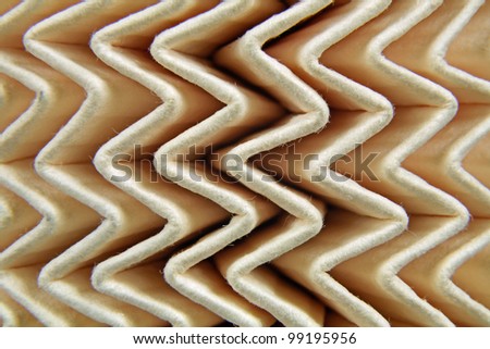 background created by surface of the automobile fuel filter