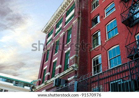 Apartment building in Gas Town, Vancouver BC/Gastown Apartment