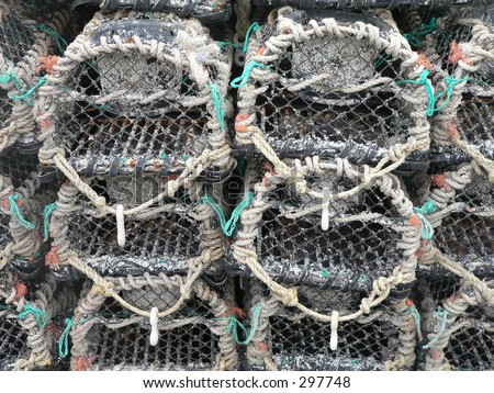 Lobster Pots, Cornwall UK