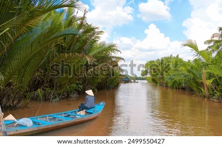 Similar – Image, Stock Photo Landscape on delta of river Evros, Greece