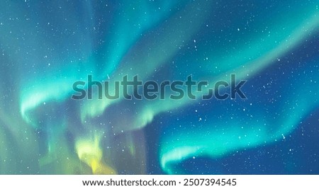 Similar – Image, Stock Photo Spectacular Northern Lights in Tromso