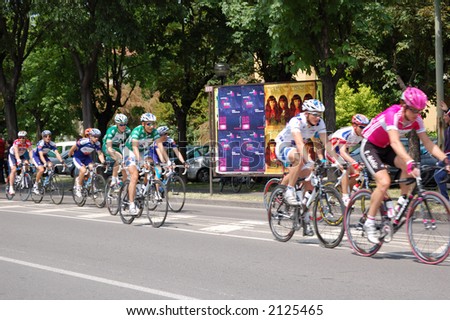 Giro d\'Italia 2006 world cycling race. Location: Reggio Emilia