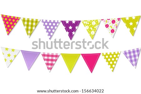 Triangle Bunting Flags