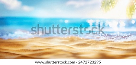 Similar – Image, Stock Photo sandy beach