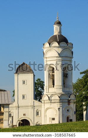 Saint George church in Kolomenskoye, Moscow, Russia