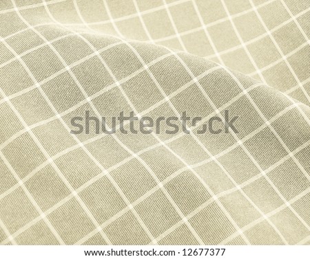 Pleated checkered fabric closeup - series - ivory, beige. Good for background. More fabrics in my port.
