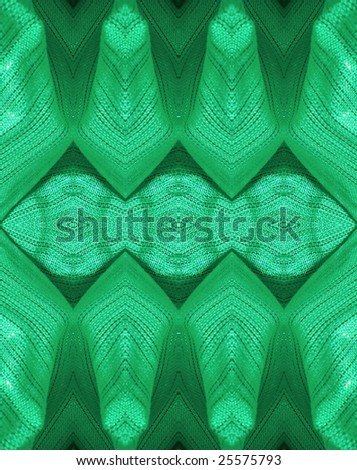 Abstract, green motif. Can be used for ecological, IT or high-tech designs,