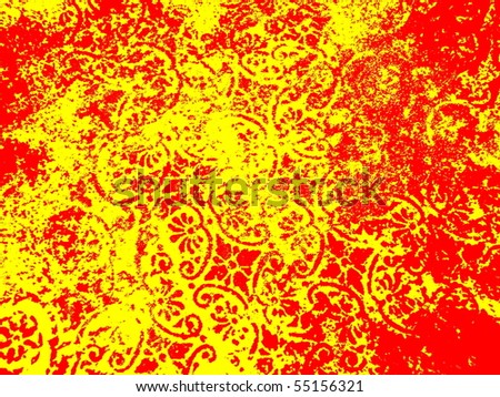vibrant islamic style decorated abstract. More of this motif & more backgrounds in my port.