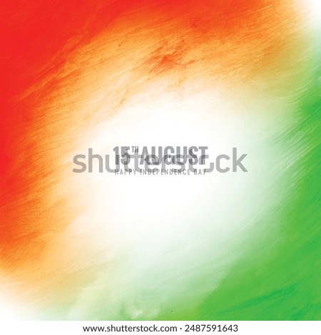 Tricolor indian flag theme texture background