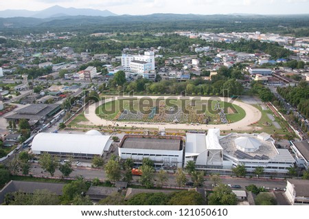 youth center public sport field of yala city, thailand