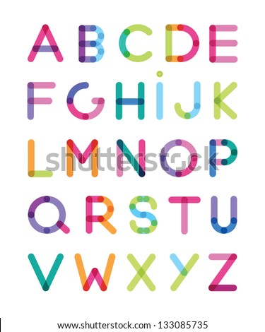 color alphabet