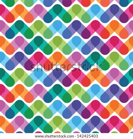 colorful geometrical abstract seamless pattern