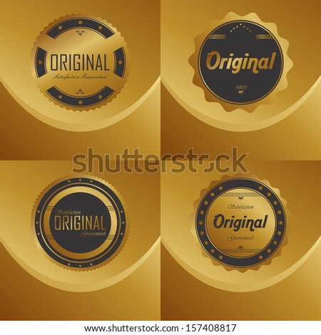 golden product label set volume two