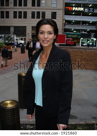 Alana De La Garza on the set of Law and Order in New York, New York 9-13-06