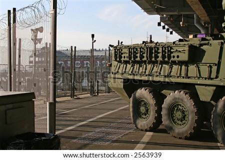 US Army Vehicle at South Street Seaport