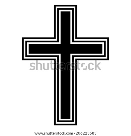 Jesus On Cross Black And White | Free download on ClipArtMag