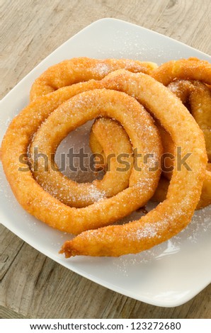 Zeppole, traditional dessert from Italy