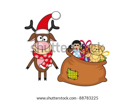 Christmas Vector Elements - 88783225 : Shutterstock