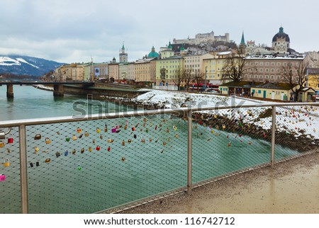 Similar – Image, Stock Photo love palaces Metal Lock