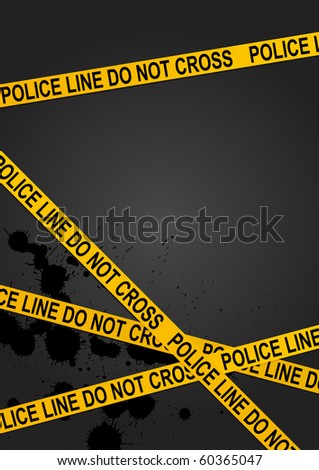 Crime Scene Background Stock Vector Illustration 60365047 : Shutterstock