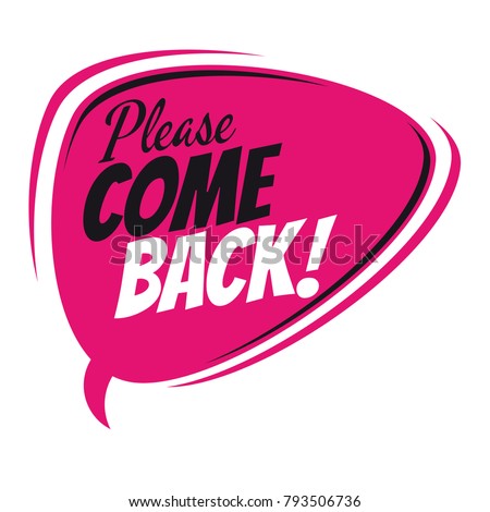 Similar – Image, Stock Photo Come back Lovesickness