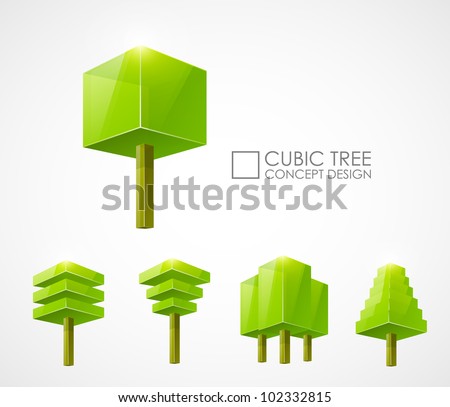 Abstract tree concept design