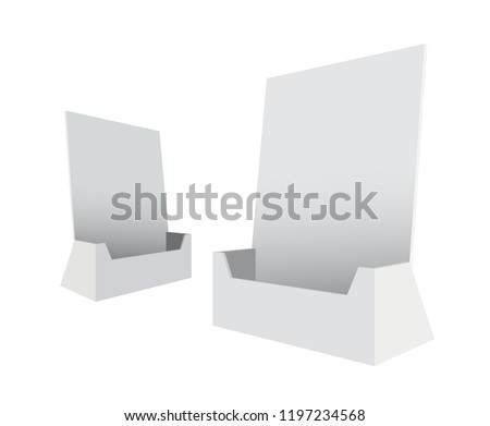 brochure holder download free vector art stock graphics images white brochure