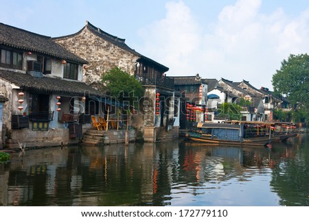 Xi tang ancient town,It is first batch of Chinese historical and cultural town, located in Zhejiang Province, China.