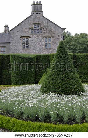 Garden of a large country house