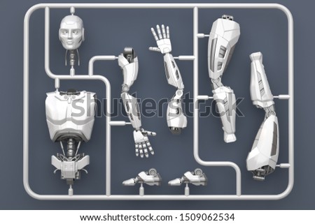 Similar – Image, Stock Photo plastic model of a human jaw with white teeth on a yellow background, oral hygien