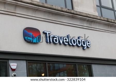 Manchester,UK - June 30th, 2015:Travelodge the budget hotel chain reports revenues increasing.