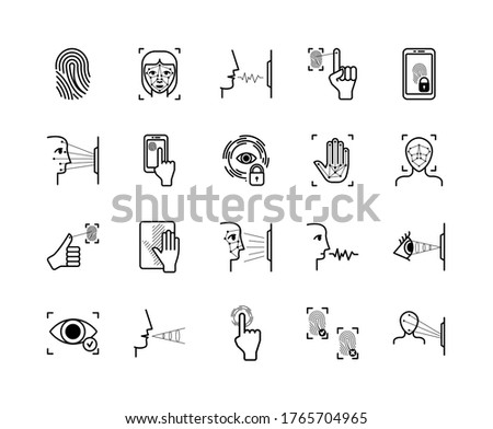 Similar – Image, Stock Photo biometric Biometry