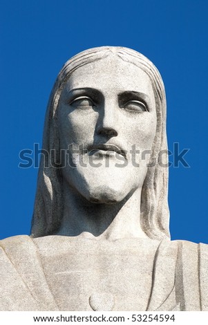 Christ the Redeemer statue in rio de janeiro in brazil