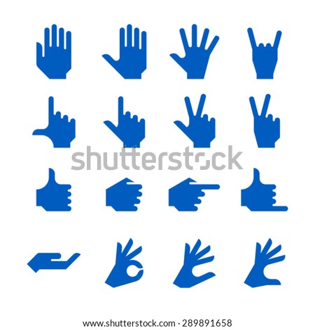 Gestures Icon Set for Mobile apps, Websites and & other design projects