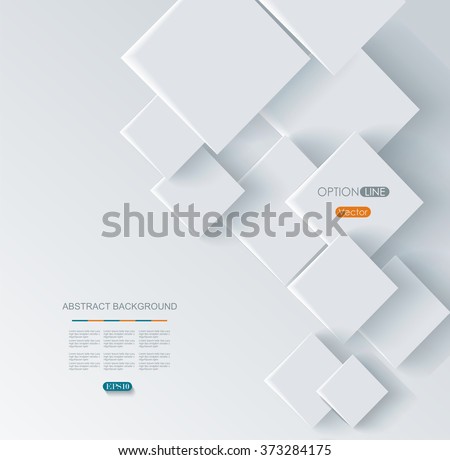 Vector Abstract geometric shape from gray rhombus