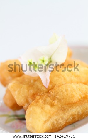 Deep-fried doughstick , generally breakfast or snack in Thailand
