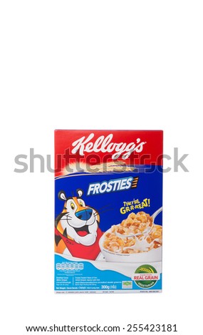 Kuala Lumpur Malaysia February 24th 15 Kellog Ss Frosties Cereal Founded In 1906 Kellogg S Is An American Multinational Food Manufacturing Company Which Products Are Sold In Over 180 Countries Stock Images Page Everypixel