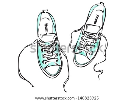 converse chuck taylor drawing