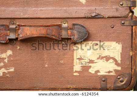 old luggage case