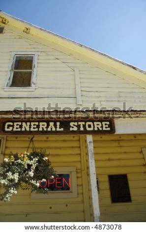 old general store detail
