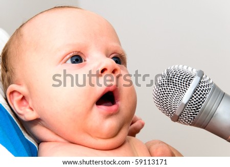 Singing Child Stock Photo 59113171 : Shutterstock