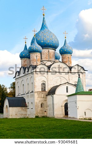 Cathedral of the Nativity in Suzdal Kremlin, Russia
