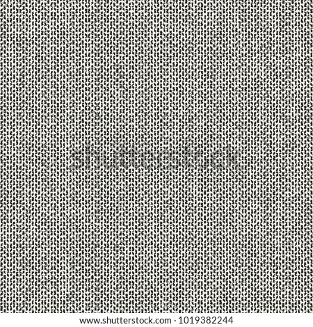 Abstract Monochrome Dashed Stoke Mottled Textured Background. Seamless Pattern. Stock fotó © 