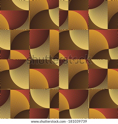 Art abstract ornate geometric textured background. Seamless pattern.