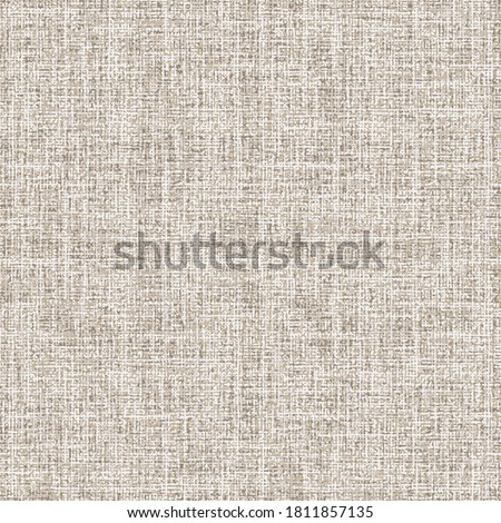 Washed Canvas Textured Background. Seamless Pattern.