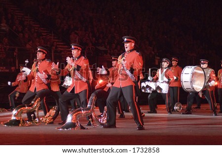 The New Zealand Army Band at the 2006 Edinburgh Military Tattoo