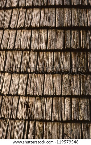 Old Wooden tiles for background or texture